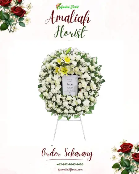 Krans Bunga Duka Limau Manis